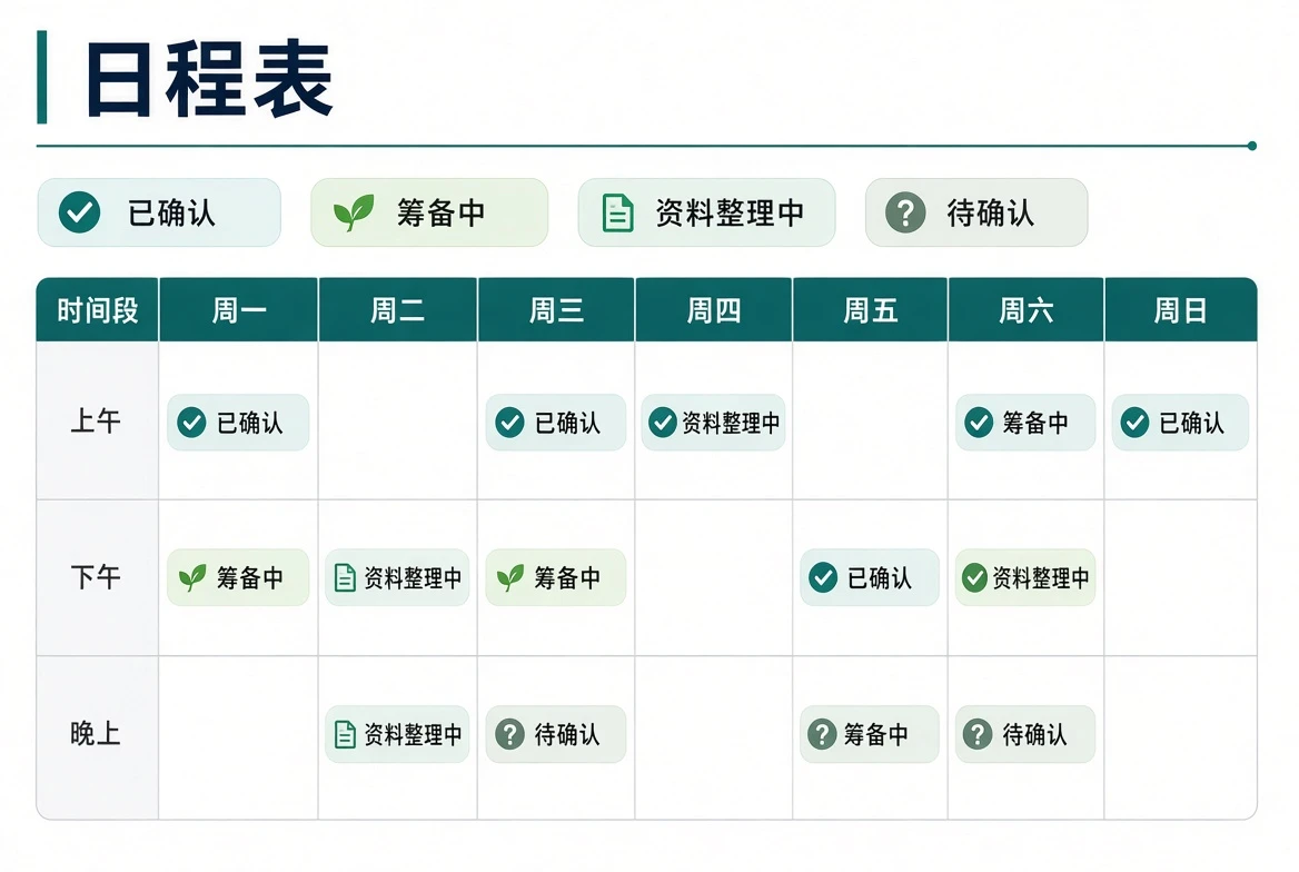 每日大赛日程表